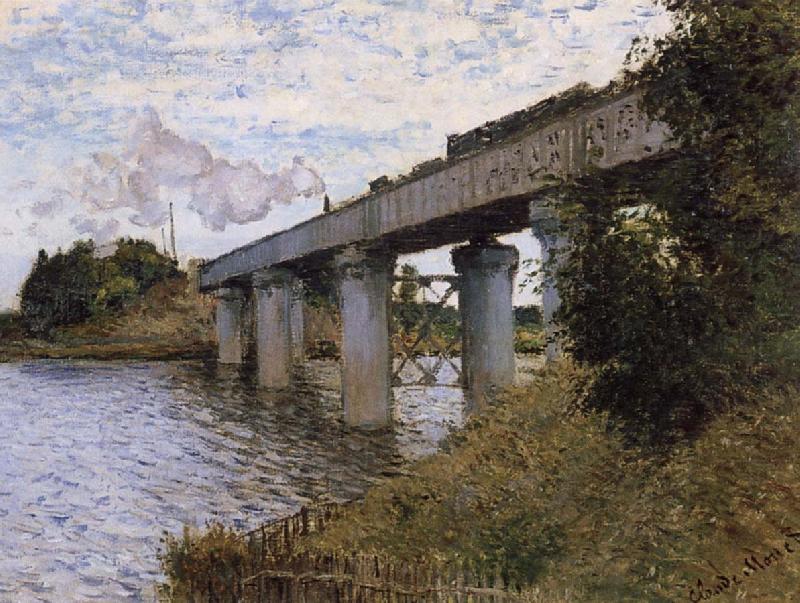 Claude Monet The Railway Bridge china oil painting image